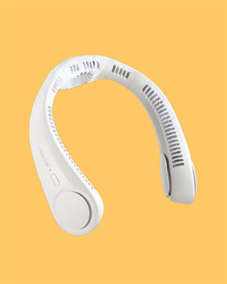 Portable Bladeless Hanging Neck Fan – Stay Cool, Stay Stylish