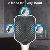 Square Hand Shower for Bathroom Without Hose Pipe – Effortless Shower Experience